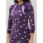 Халат Romeo Life  велюр S,M,L 3002
